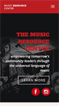 Mobile Screenshot of musicresourcecenter.org